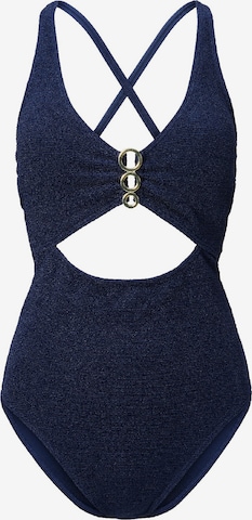 LingaDore Uimapuku värissä sininen: etupuoli