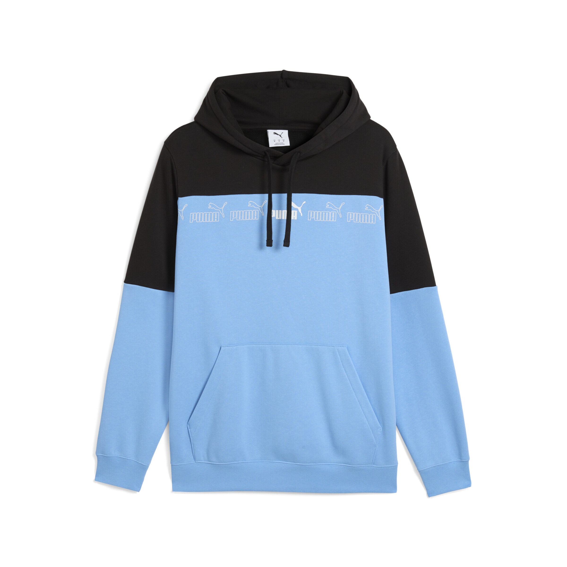 PUMA Sweatshirt 'Around The Block' in Blau: Vorderseite
