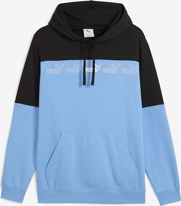 PUMA Sweatshirt 'Around The Block' in Blauw: voorkant