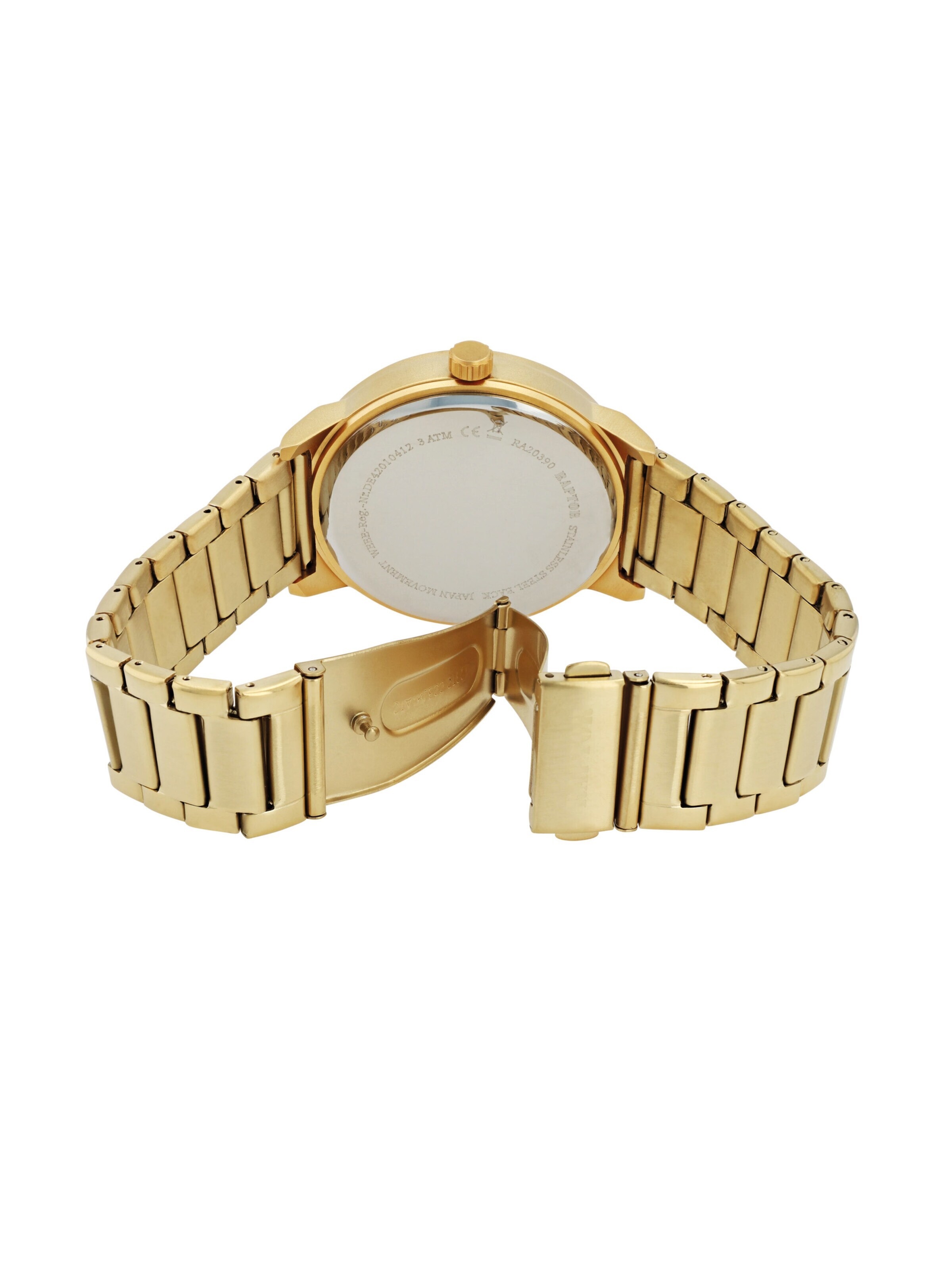 Raptor Analoguhr 'Jano, 3 ATM'‌‌‌‌‌‌‌‌‌‌ in Gold
