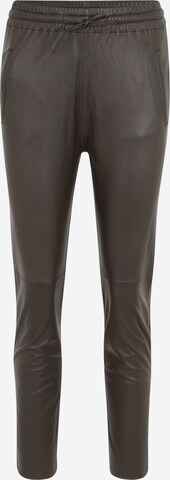 OAKWOOD Slim fit Pants 'Gift' in Brown: front