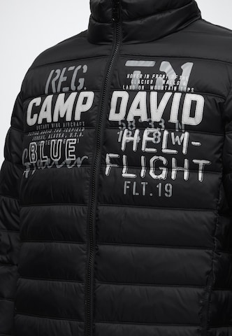 CAMP DAVID - Chaqueta de entretiempo en negro