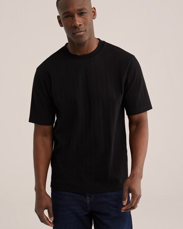 WE Fashion Shirt in Black: front