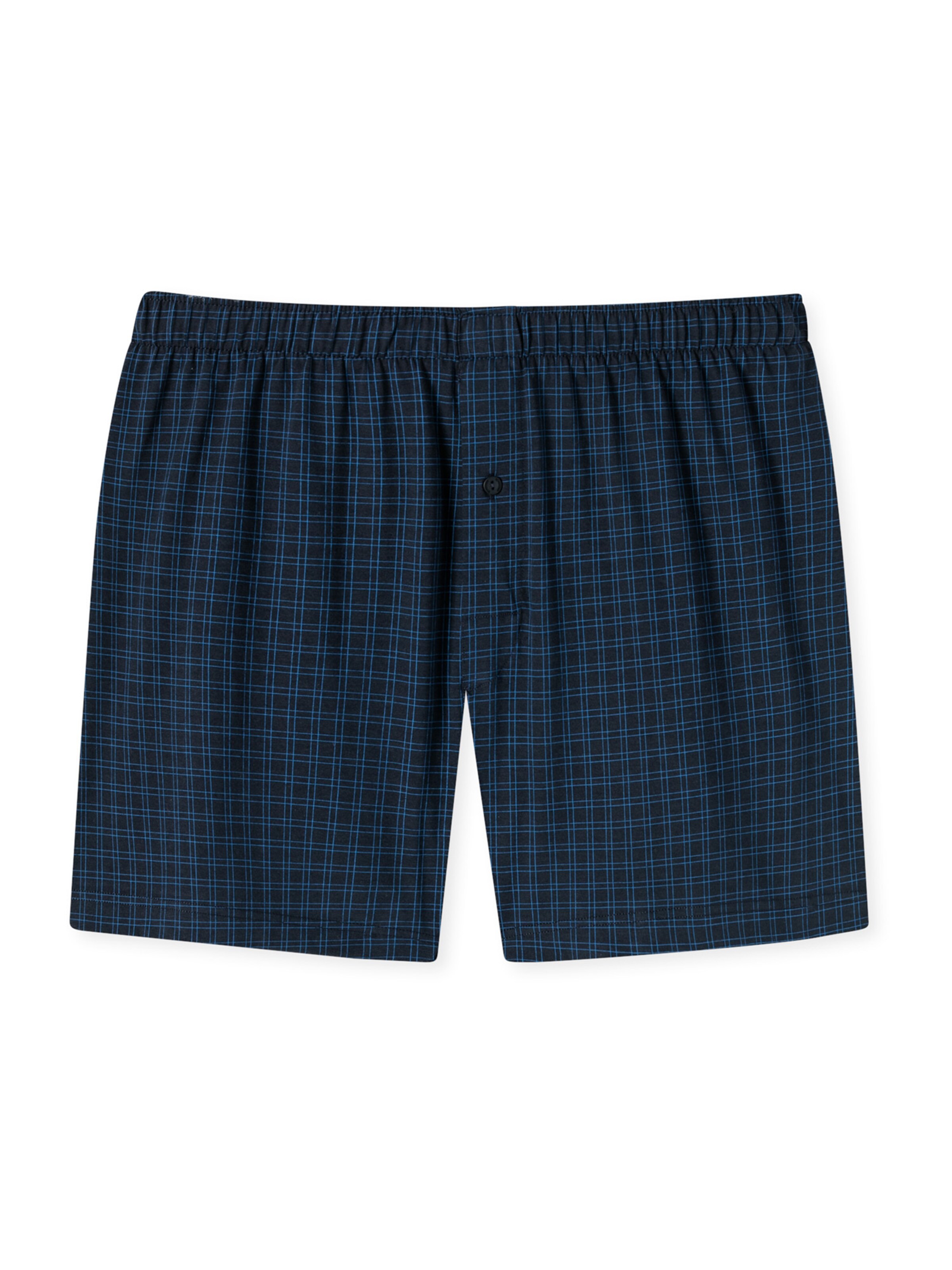 SCHIESSER Boxer shorts ' Cotton Casuals ' in Blue: front