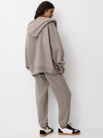 Pull&Bear Sweat jacket in Grey