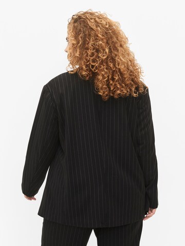 Zizzi Blazer in Schwarz