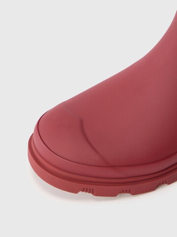 HUNTER Gumijasti škornji | rdeča barva