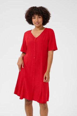 Cream Kleid 'CRTiah' in Rot: Vorderseite