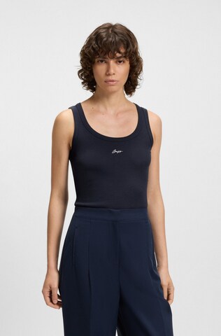 BOSS Top in Blue: front