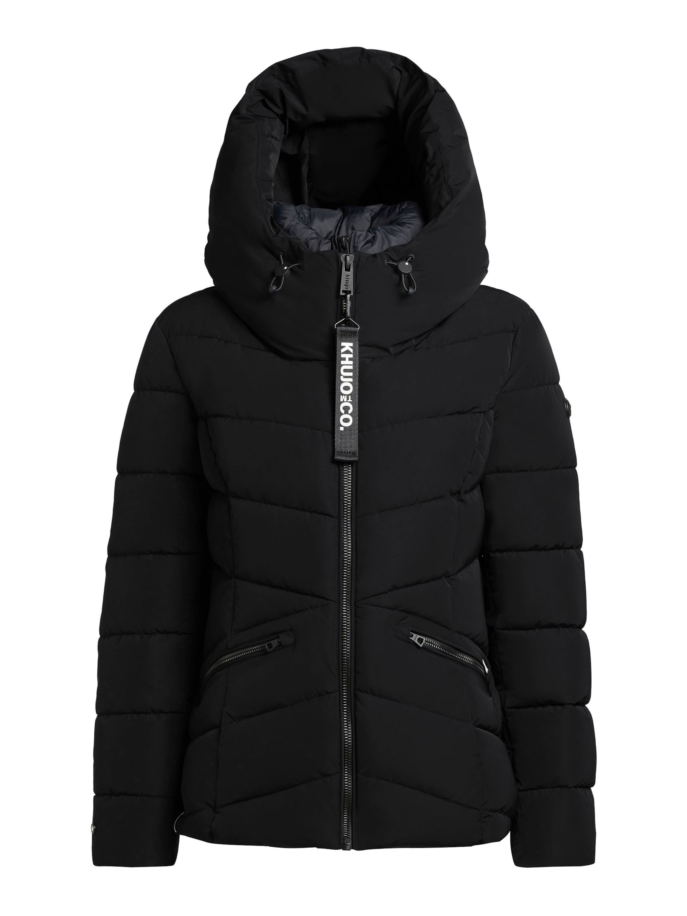 khujo Winter jacket 'HERSCH' in Black: front