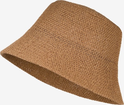 styleBREAKER Hut 'Fischerhut aus Papierstroh - Knautschhut' in 55-60 in braun, Produktansicht