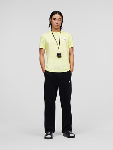 T-Shirt Karl Lagerfeld en jaune