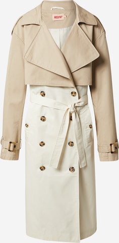 Misspap Between-Seasons Coat in Beige: front