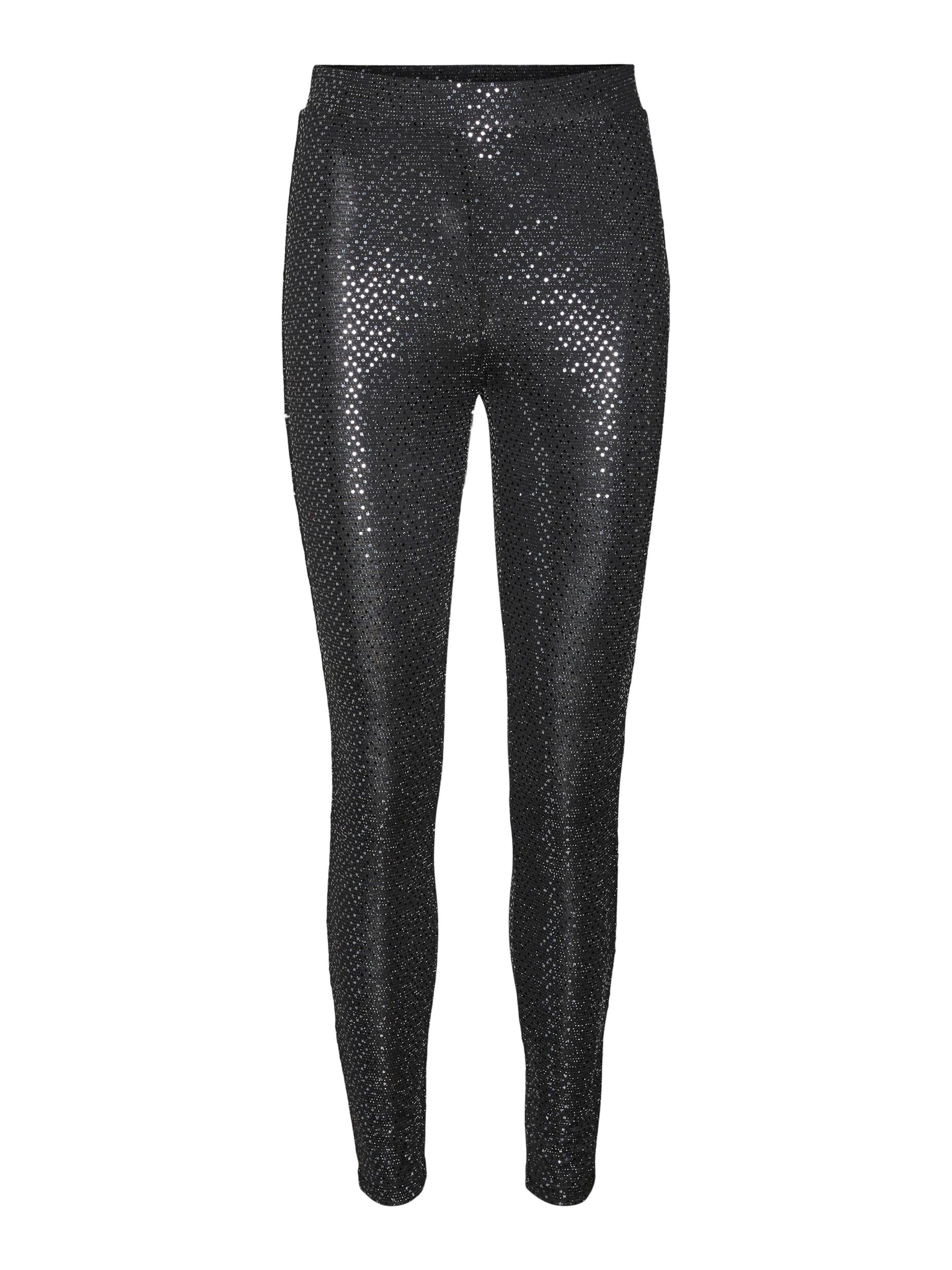 VERO MODA Skinny Trousers 'KALLA' in Black: front
