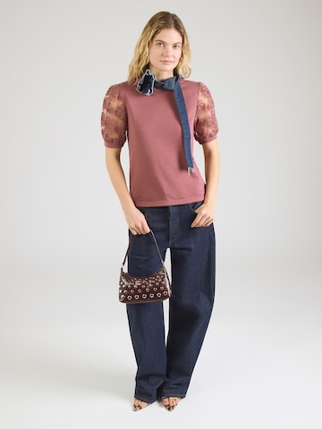 Bluză de molton 'JDYFAIRVIEW' de la JDY pe roz