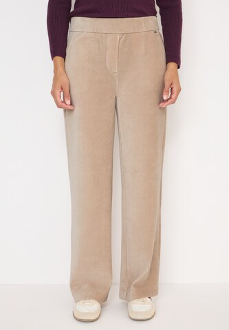 CECIL Loose fit Pants in Beige: front