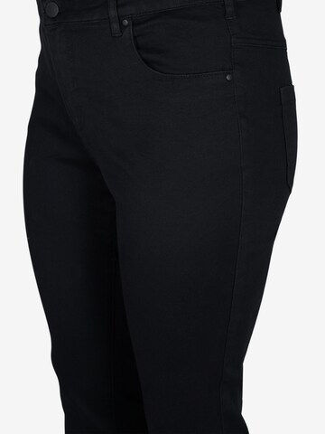 Zizzi - Slimfit Vaquero 'Emily' en negro