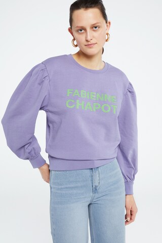 Fabienne Chapot Sweatshirt 'Flo' in Lila: voorkant