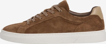 Baskets basses 'Hackney Destine' Hackett London en beige : devant