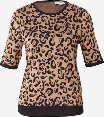 brūns MORE & MORE Džemperis: no priekšpuses