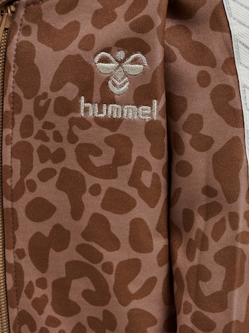 Hummel Zip-Up Hoodie 'NAOMI' in Brown