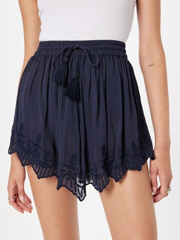 Pepe Jeans Wide Leg Shorts 'FLORENCE' in Blau