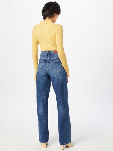 Hailys Wide leg Jeans i blå