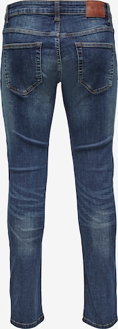 Only & Sons Regular Jeans 'Weft' in Blau