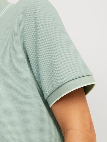 JACK & JONES Shirt 'JJEAUSTIN POLO ui' in Green