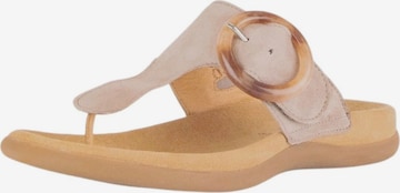 GABOR Žabky - Hnedá: predná strana