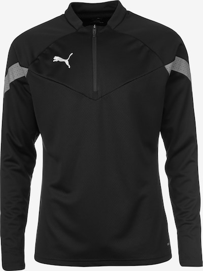 PUMA Functioneel shirt 'TeamFinal' in de kleur Grijs / Zwart / Wit, Productweergave