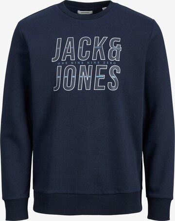 Jack & Jones Junior Mikina 'XILO' – modrá: přední strana