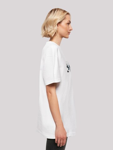 F4NT4STIC Oversized Shirt 'Schwarz Widow' in White
