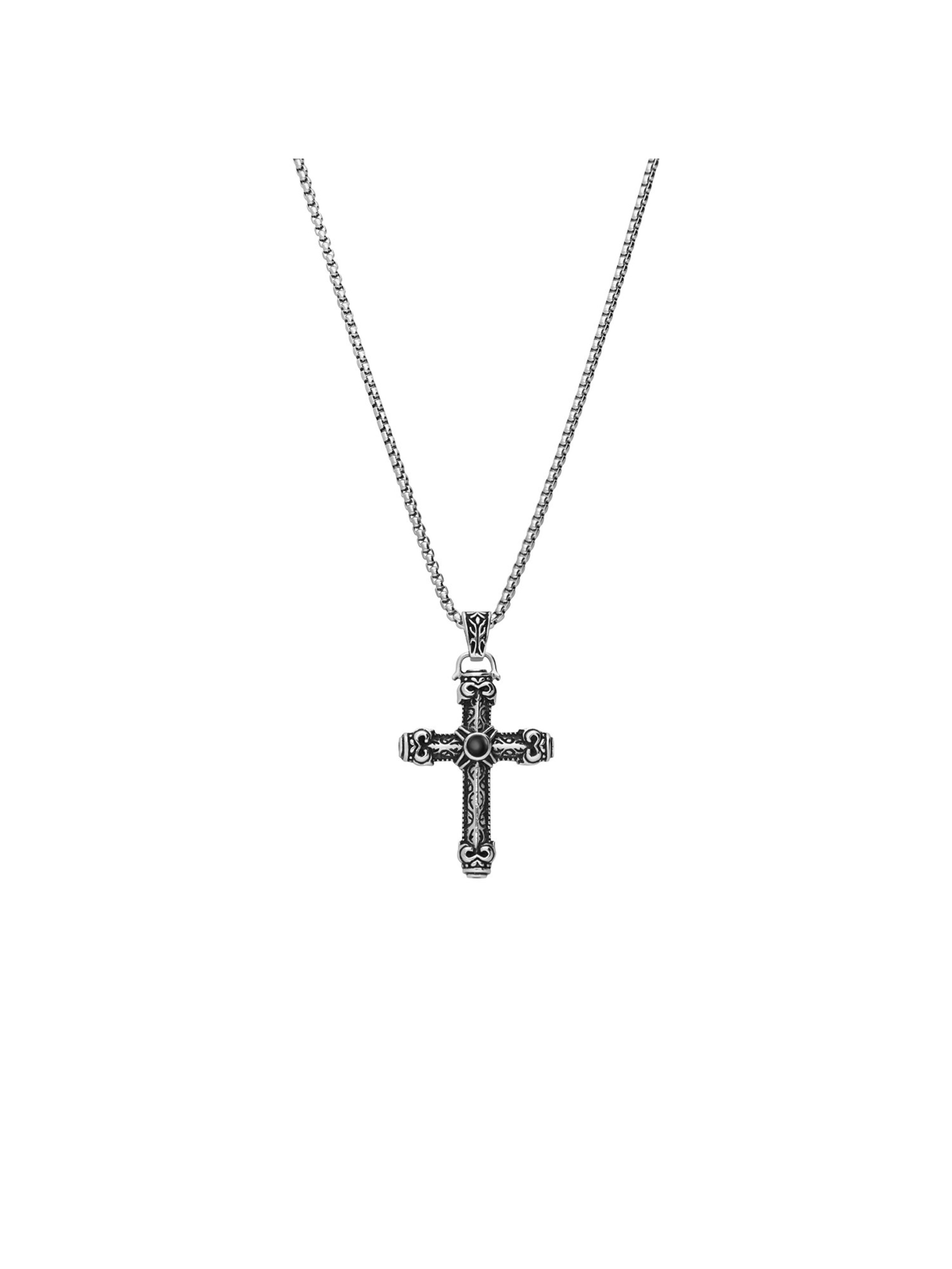 Lucardi Necklace in Silver