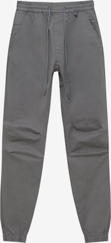 Effilé Pantalon Pull&Bear en gris : devant
