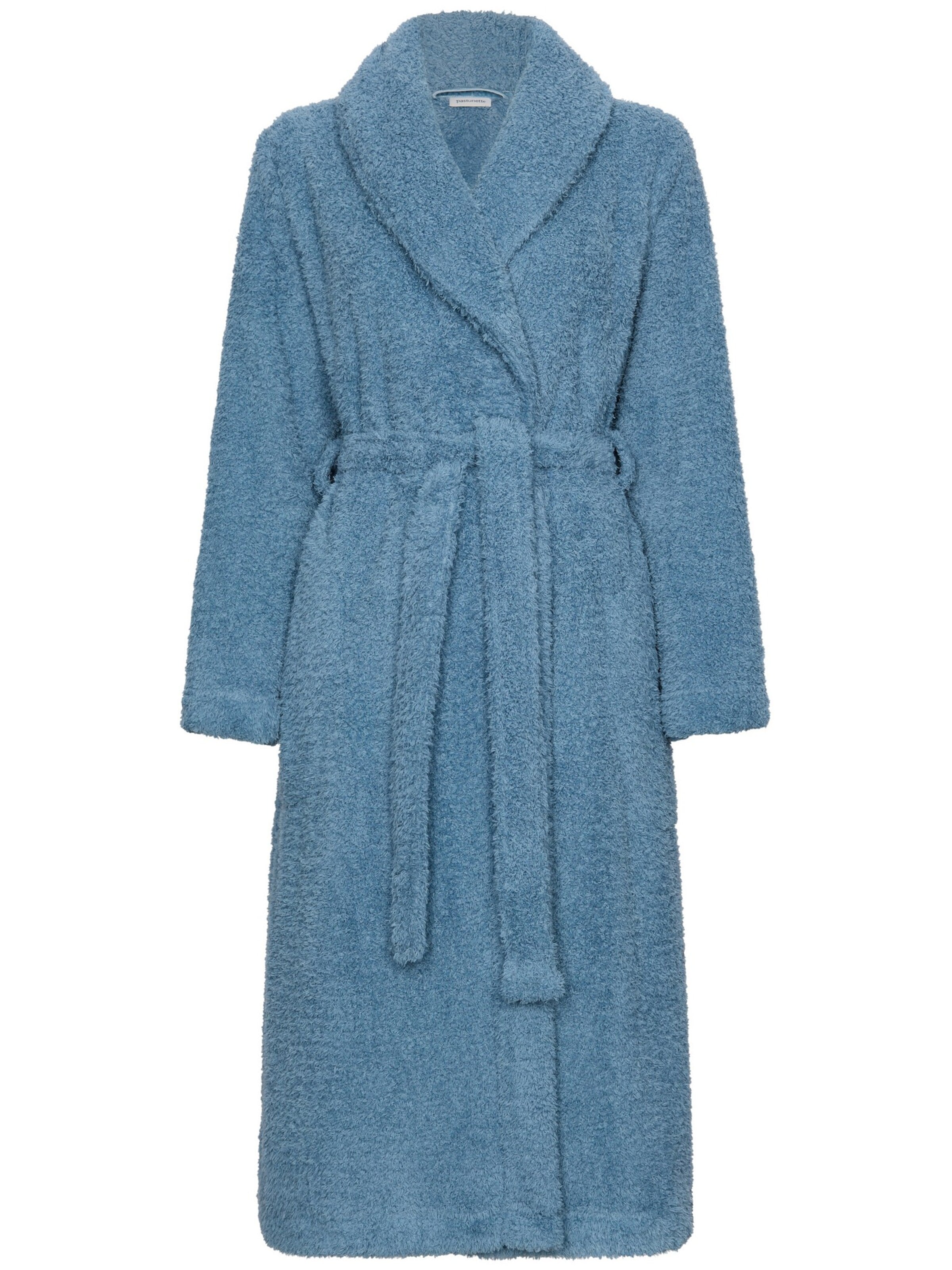 Pastunette Ochtendjas in Blauw: voorkant