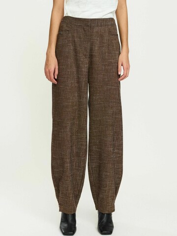 Regular Pantaloni ' SRLumi ' de la Soft Rebels pe maro