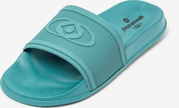 Brasileras Pantolette 'Splash' in Blau: Vorderseite