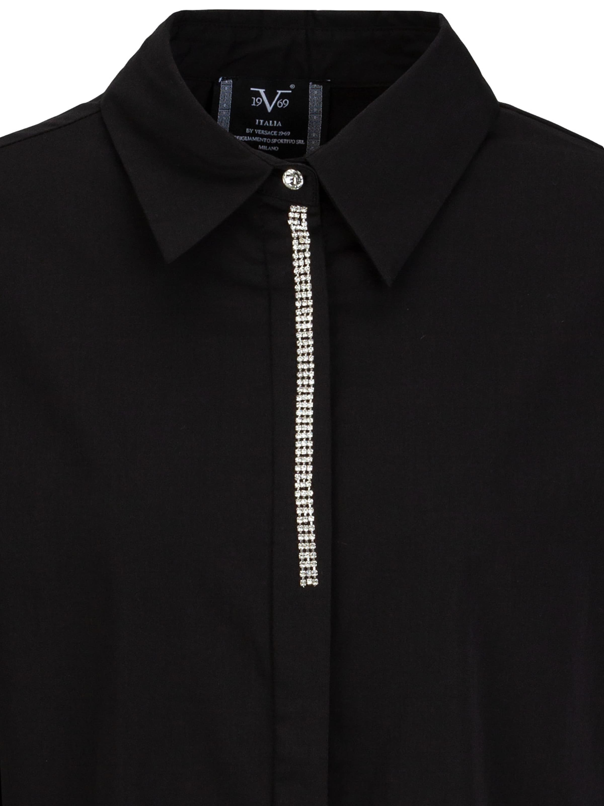 19V69 ITALIA Bluse 'India' i sort