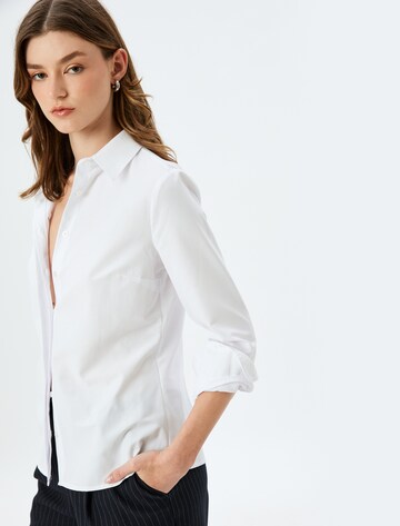 Koton Bluse in Weiß