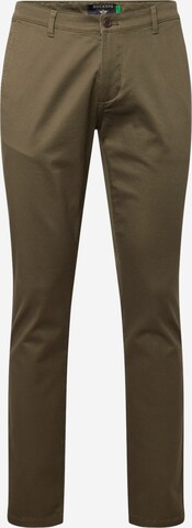 Pantalon chino Dockers en vert : devant