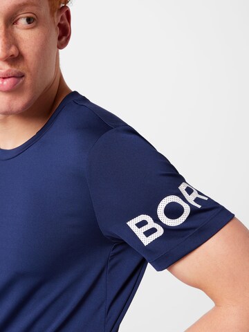 BJÖRN BORG Functioneel shirt in Blauw