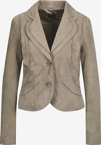 Blazer MADELEINE en beige : devant