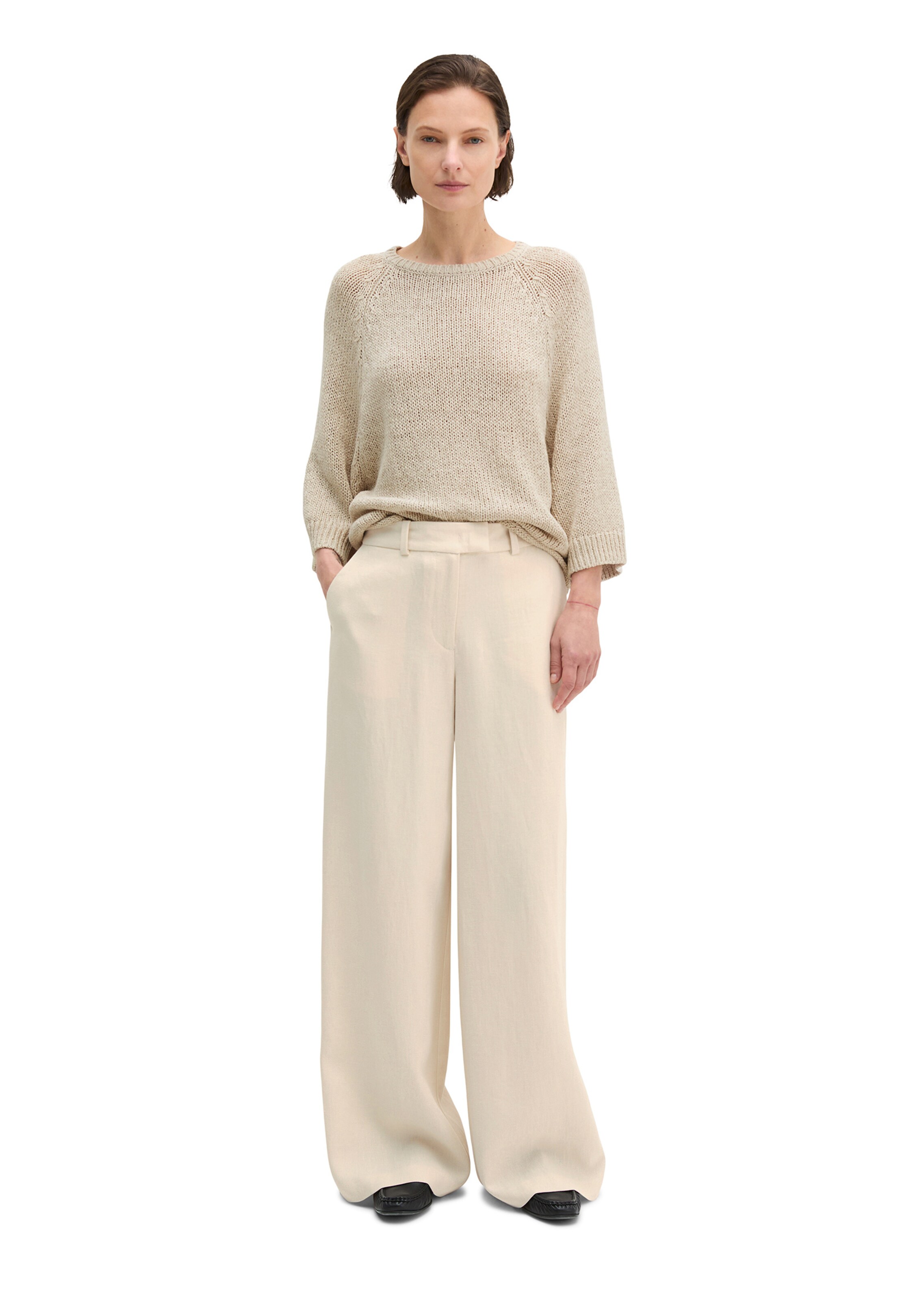 Marc O'Polo Loosefit Broek in Beige