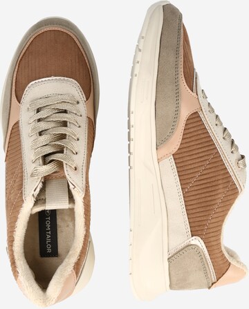 TOM TAILOR Sneakers low i beige