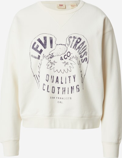 LEVI'S ® Sweatshirt 'Graphic Heritage Crew' in nachtblau / eierschale, Produktansicht