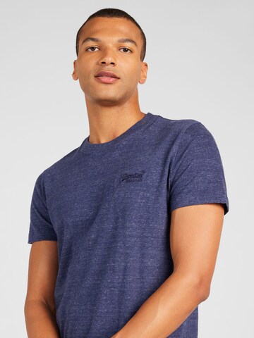 T-Shirt Superdry en bleu