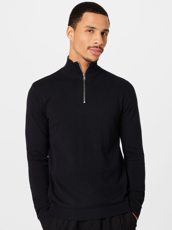 JACK & JONES - Jersey en negro: frente