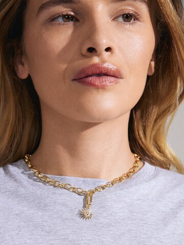 Pilgrim Pendant 'Charm Sun' in Gold: front