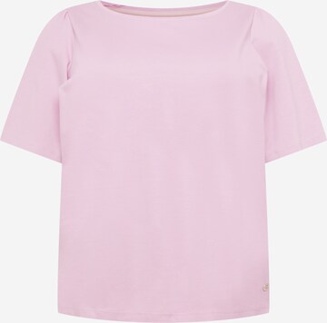 Tom Tailor Women + T-Shirt in Lila: predná strana